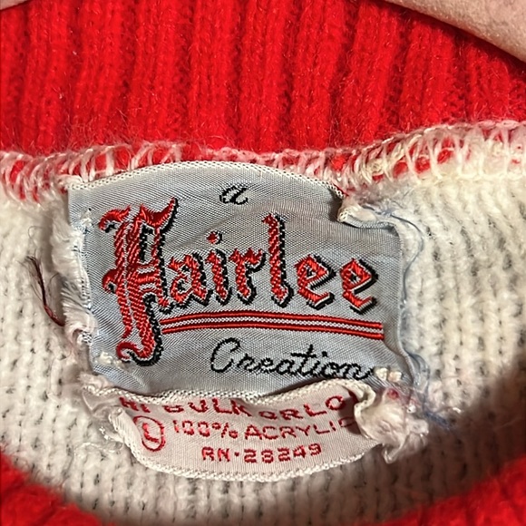 Fairlee Creations bulky ski sweater-EUC - Picture 8 of 8